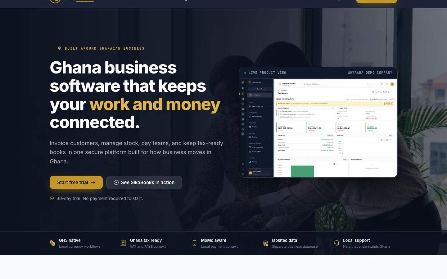 SikaBooks on desktop